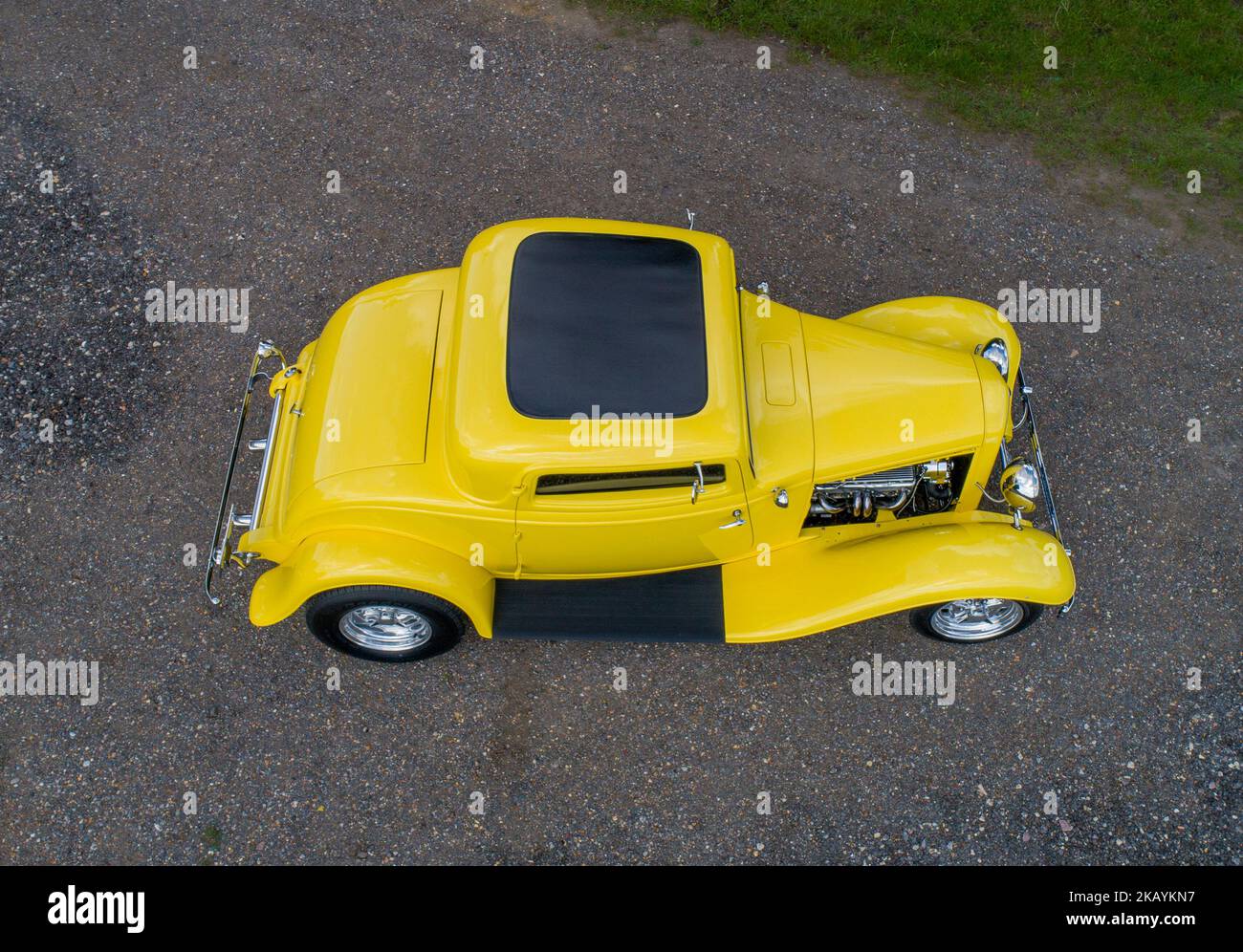 1932 Ford 3 window hot rod Stock Photo - Alamy
