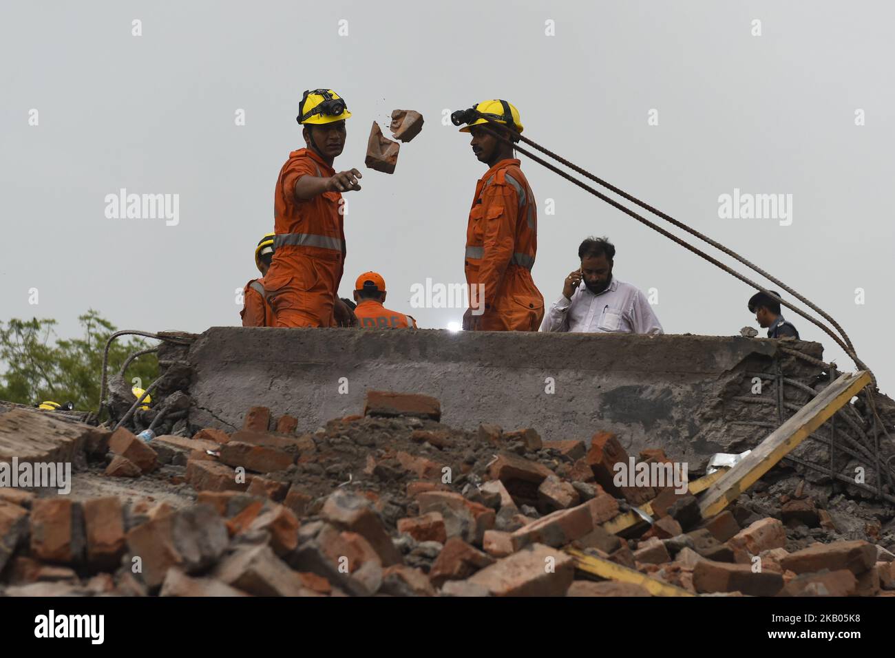 Ndff Rescue Personnels from National Disaster Response Force (NDRF) conducts a ...