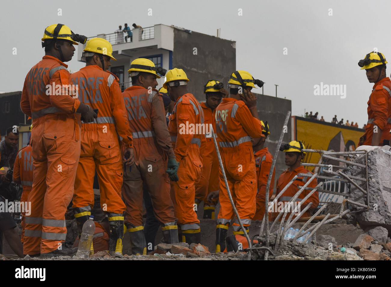 Ndff Rescue Personnels from National Disaster Response Force (NDRF) conducts a ...