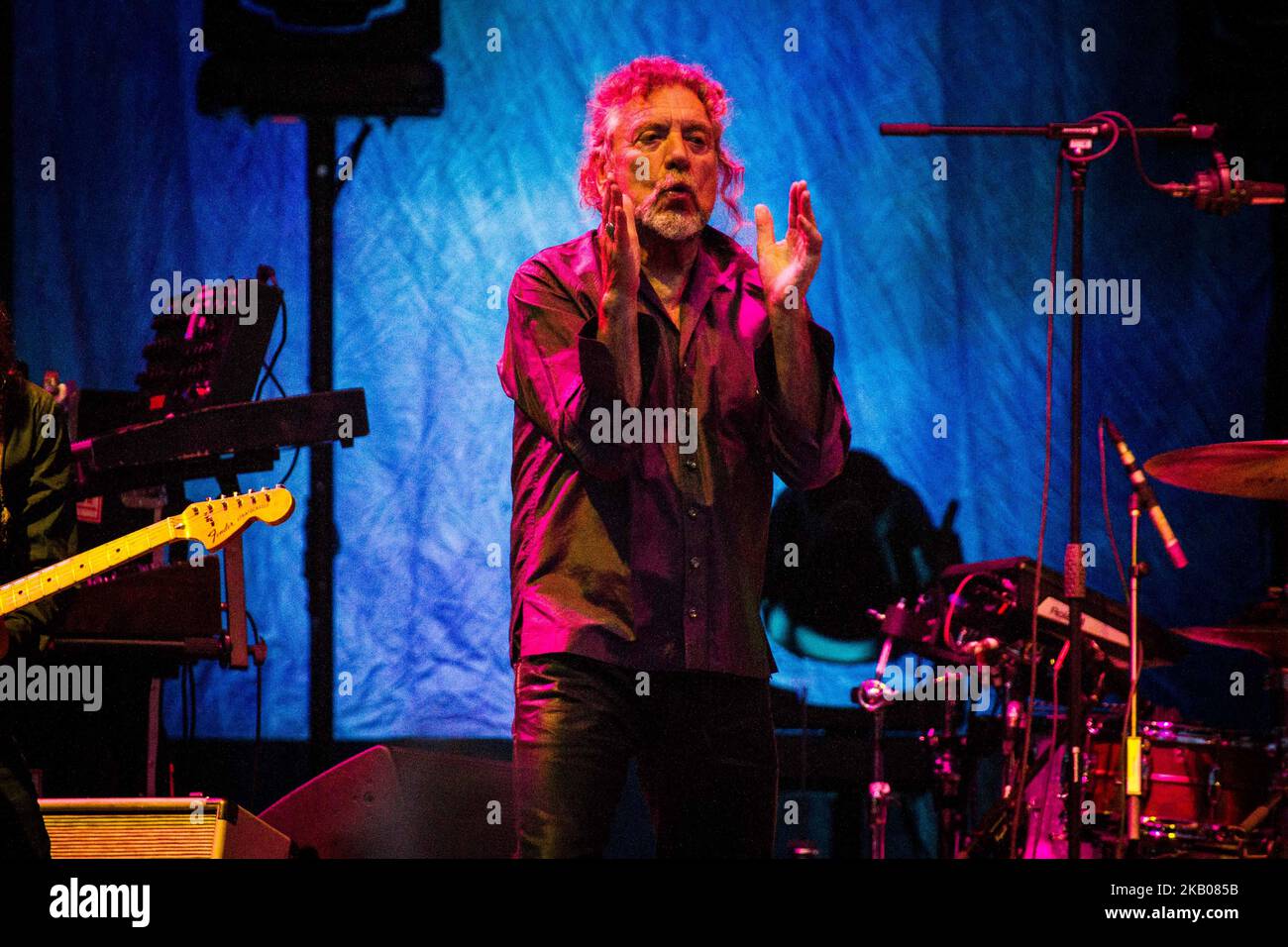 Robert plant and the sensational space shifters band hires stock