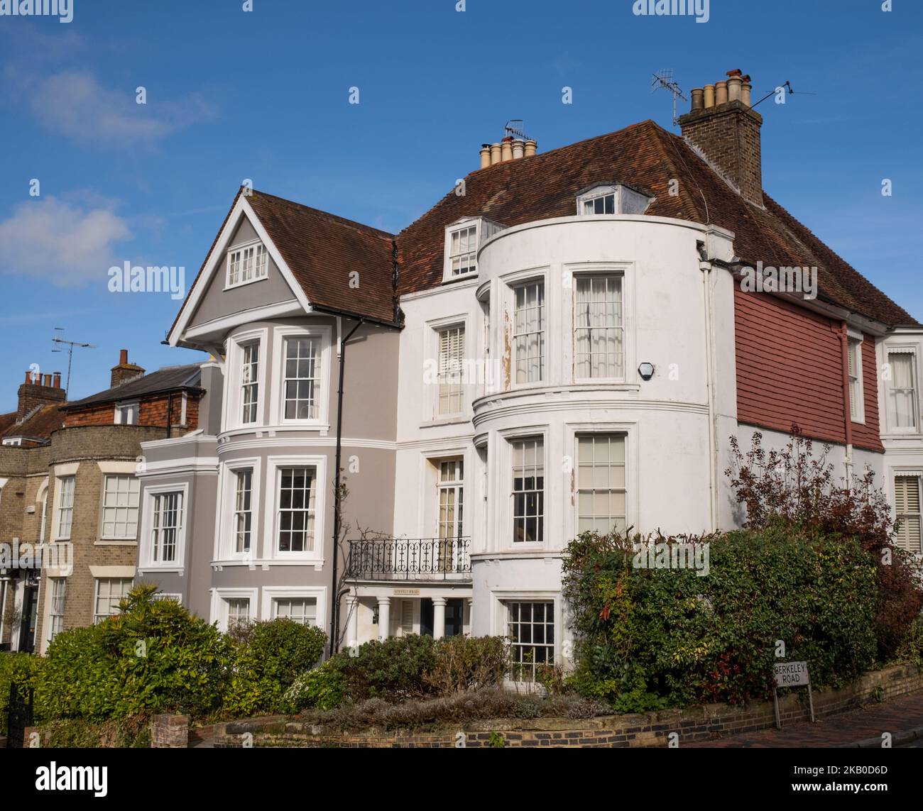Tunbridge Wells, Kent, UK October 31 2022. The exterior of Mansfield House, a large and