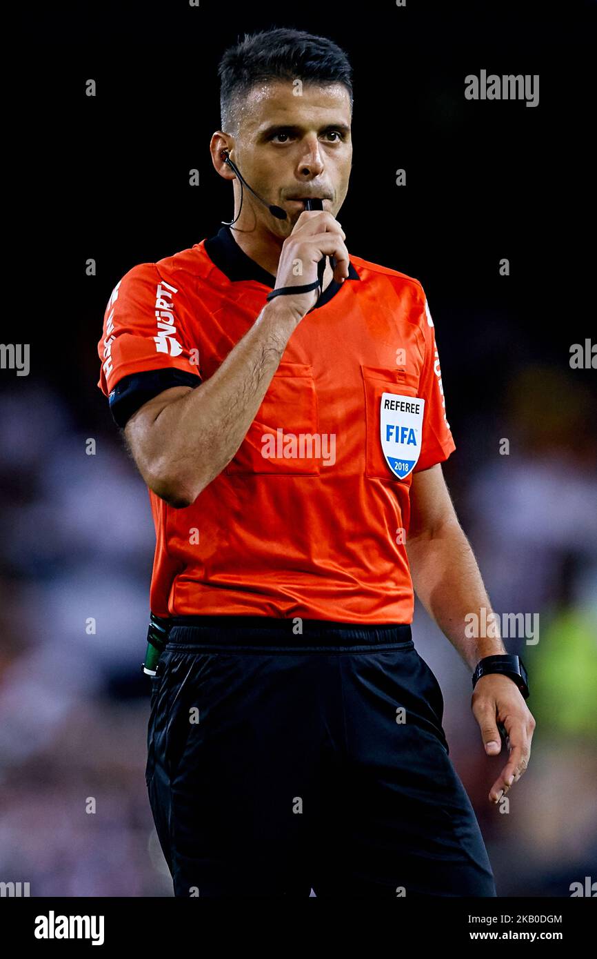 Lugano, Switzerland. 19th May, 2022. Referee Mr. Sven Wolfensberger during  the Super League match between FC Lugano and FC Zuerich at Cornaredo  Stadium in Lugano, Switzerland Cristiano Mazzi/SPP Credit: SPP Sport Press