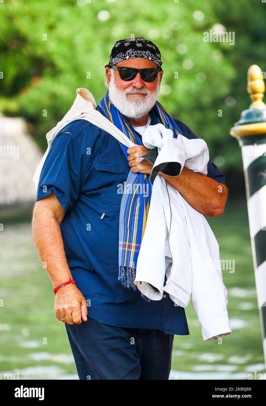 Bruce Weber is seen during the 75th Venice Film Festival, in Venice, Italy, on August 31, 2018. (Photo by Matteo Chinellato/NurPhoto) Stock Photo
