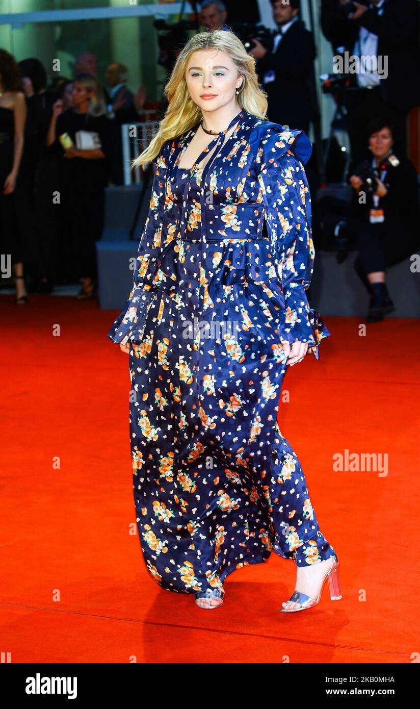 Chloe Grace Moretz walks the red carpet ahead of the 'Suspiria