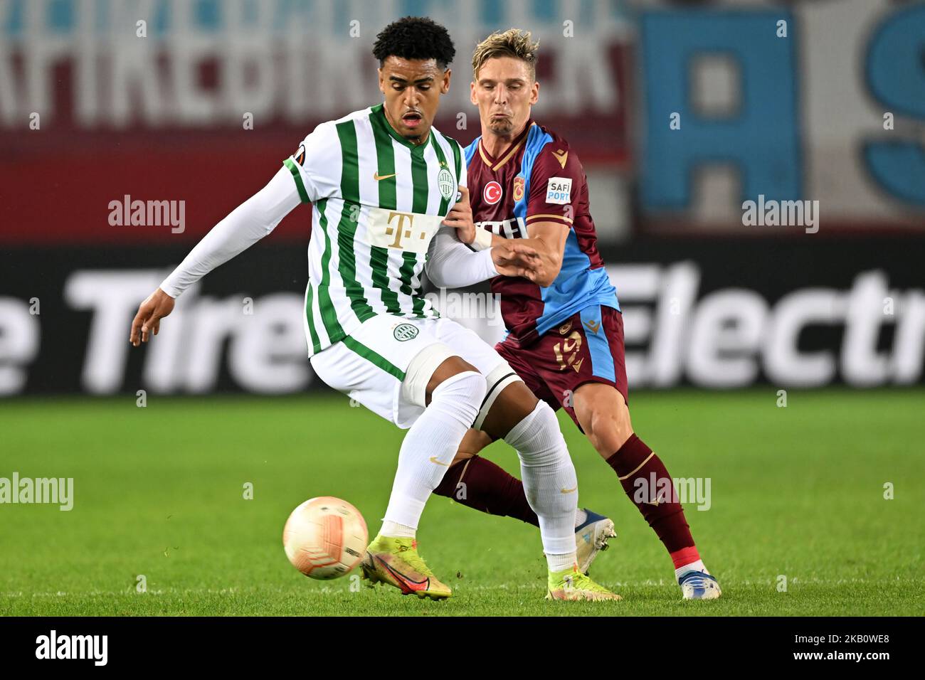 TRABZON - Anderson Esiti of Ferencvaros TC during the UEFA Europa League  Group H match between Trabzonspor AS and Ferencvaros at Senol Gunes Stadium  on November 3, 2022 in Trabzon, Turkey. ANP