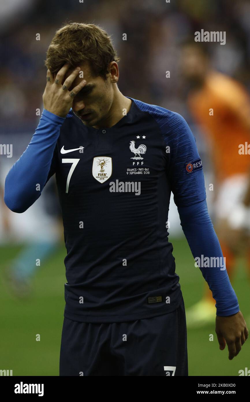 T-Shirt Officiel FFF Antoine Griezmann – Collection Équipe De France De Football – 100% Coton – Homme & Enfant