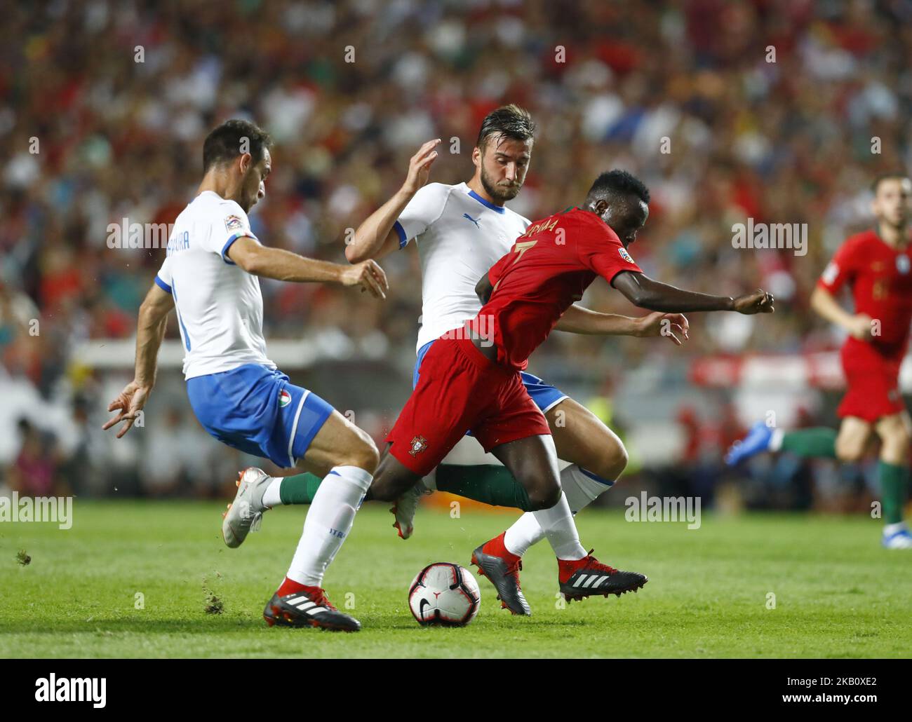 Portugal v Italy - UEFA Nations League Giacomo Bonaventura and Bryan ...