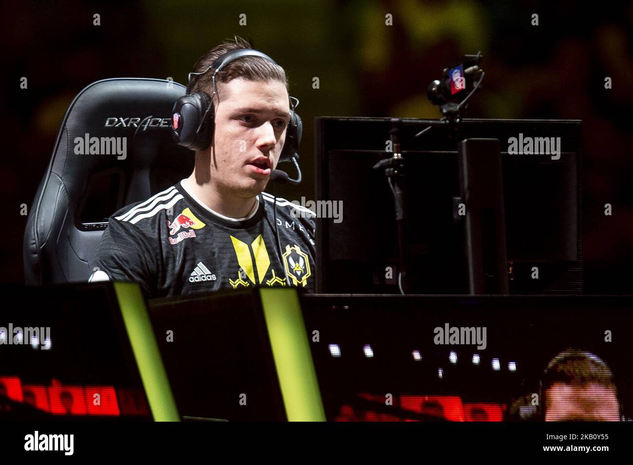 Team Viltaity ad carry Amadeu 'Attila' Carvalho during LCS EU semi final match of Summer Split 2018 between Team Vitality and Misfits Gaming at Vistalegre Palace in Madrid, Spain. September 08, 2018. (Photo by BorjaB.Hojas/COOLMedia/NurPhoto) Stock Photo