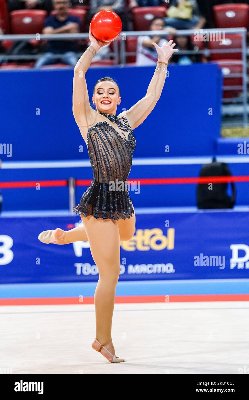 Shannon Gardiner of South Africa during Rhythmic Gymnastics World