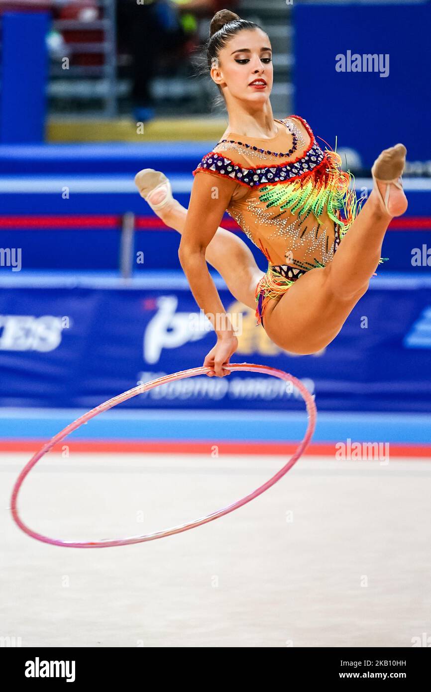 Giuliana Cusnier of Puerto Rico during Rhythmic Gymnastics World