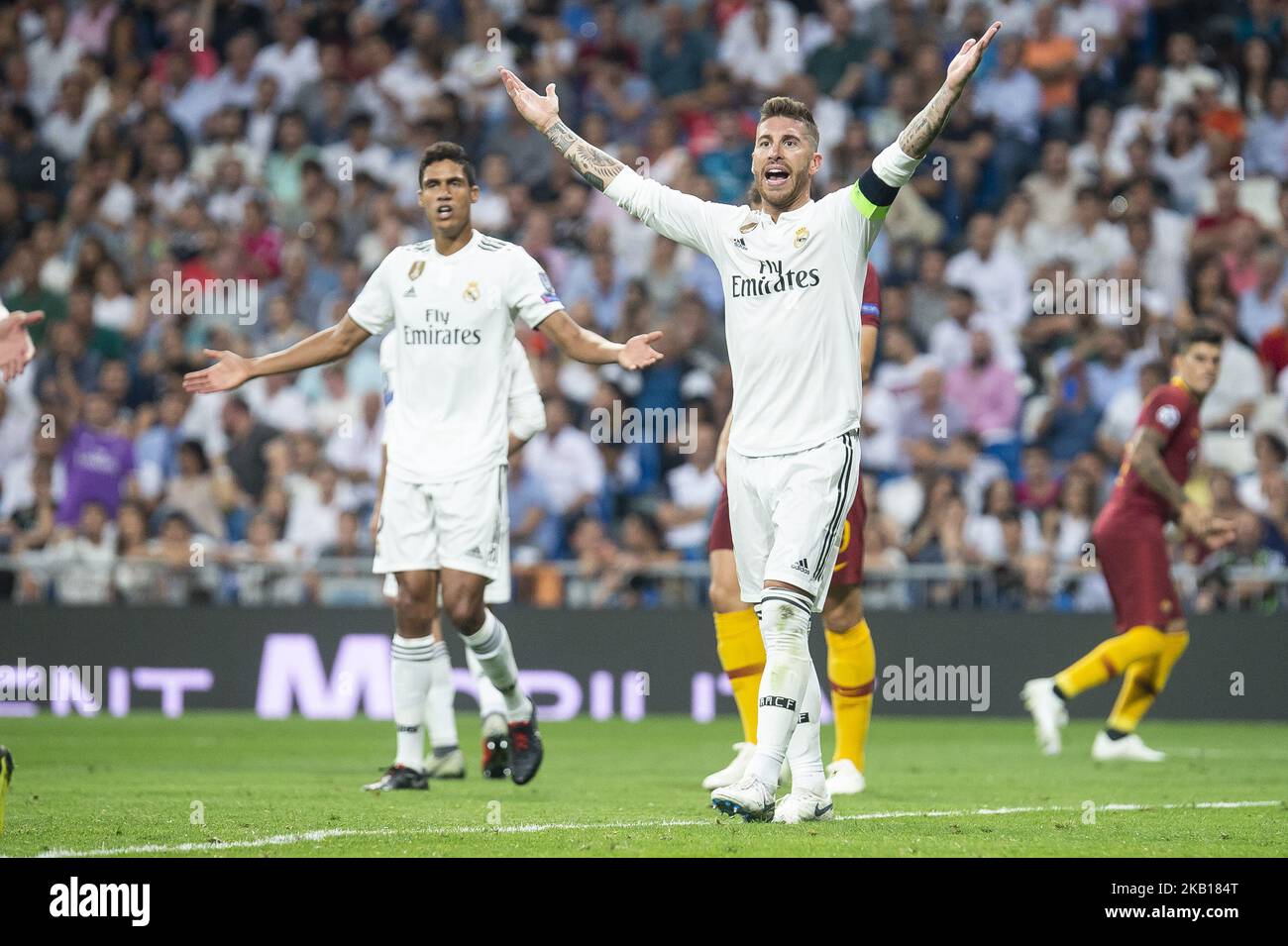 Varane As Roma Real madrid raphael varane hi-res stock photography and images - Alamy