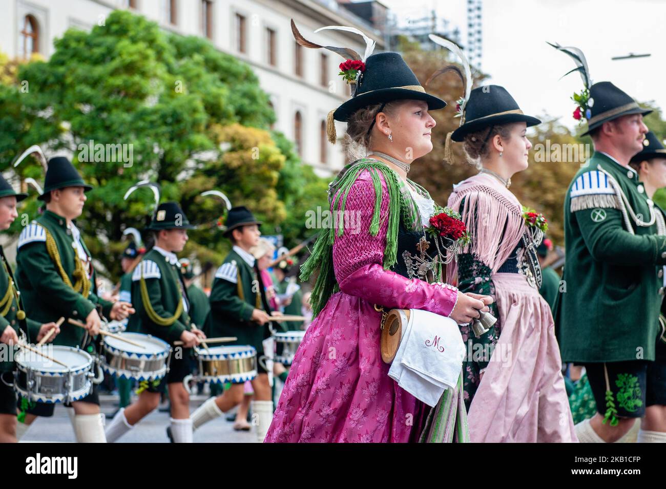 September 23rd, Munich. World-famous procession on the first Sunday of ...