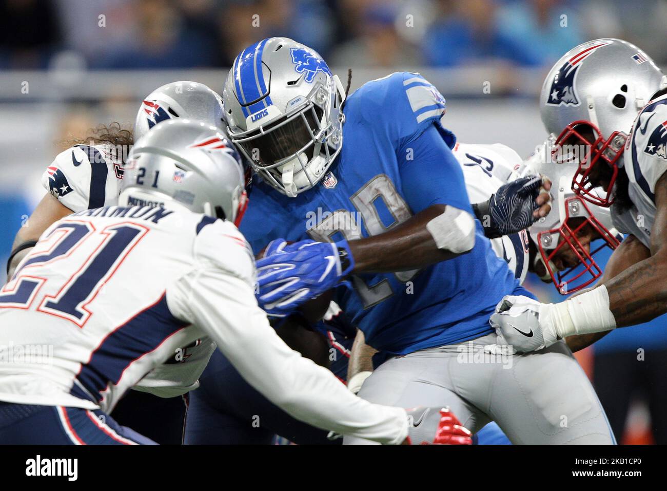 LeGarrette Blount scores as Patriots lead Lions - NBC Sports