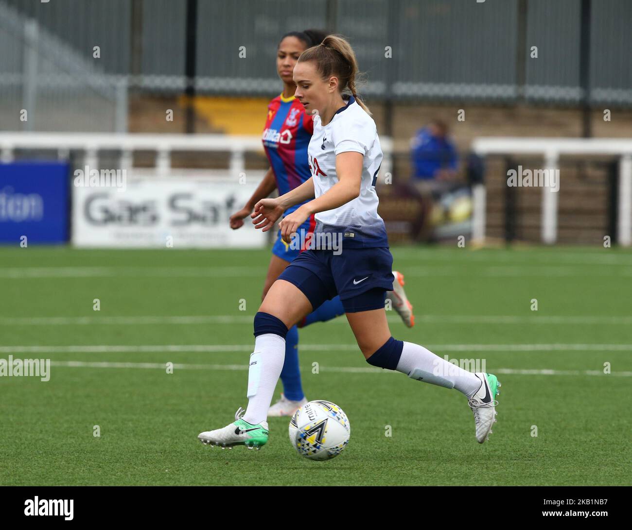 Josie Green of Tottenham Hotspur Ladies during Women's Super League Two match between Crystal Palace Ladies FC and Tottenham Hotspur Ladies at H2T Group Stadium, Hayes, Bromley Football Club , England on 30 Sept 2018. (Photo by Action Foto Sport/NurPhoto) Stock Photo