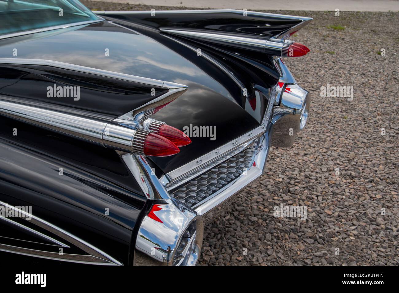 1958 Cadillac Fleetwood classic American luxury car Stock Photo - Alamy