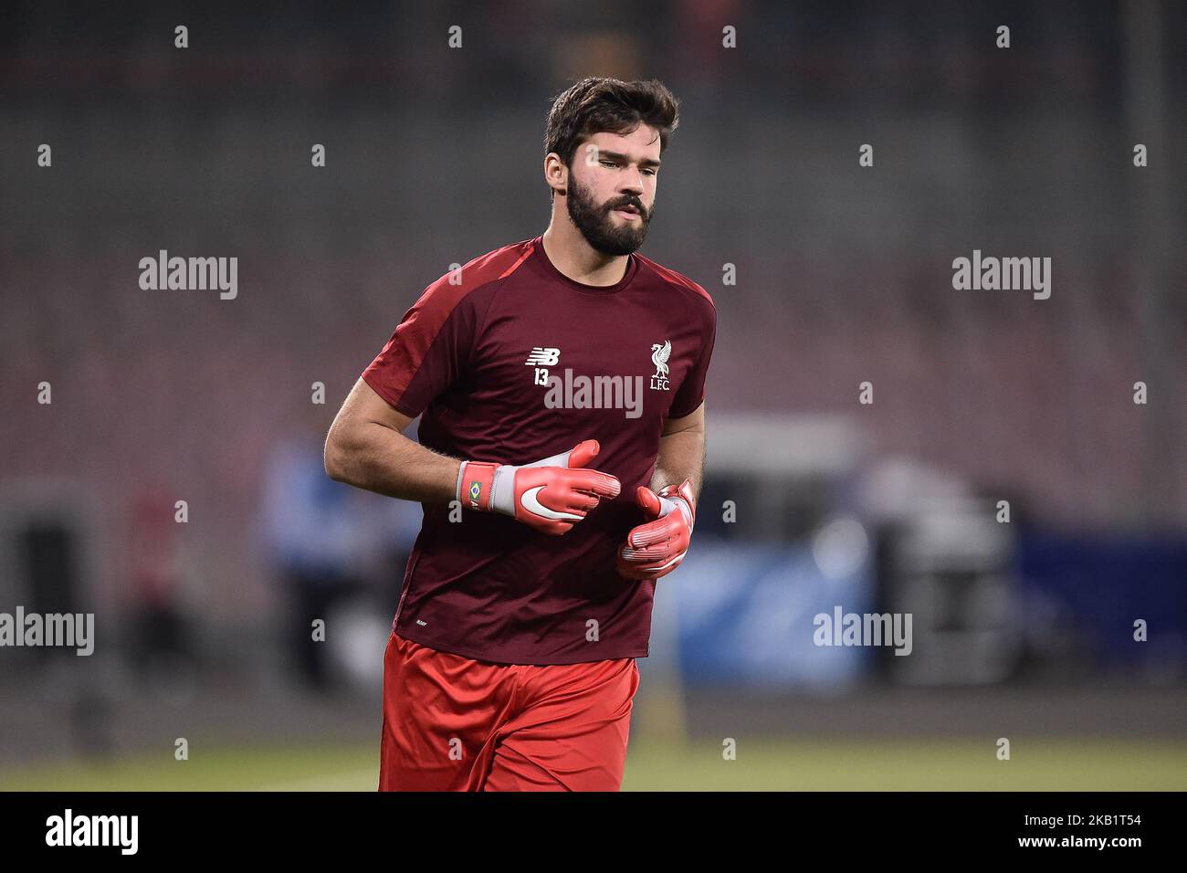 Allison Becker of Liverpool during the UEFA Champions League group C