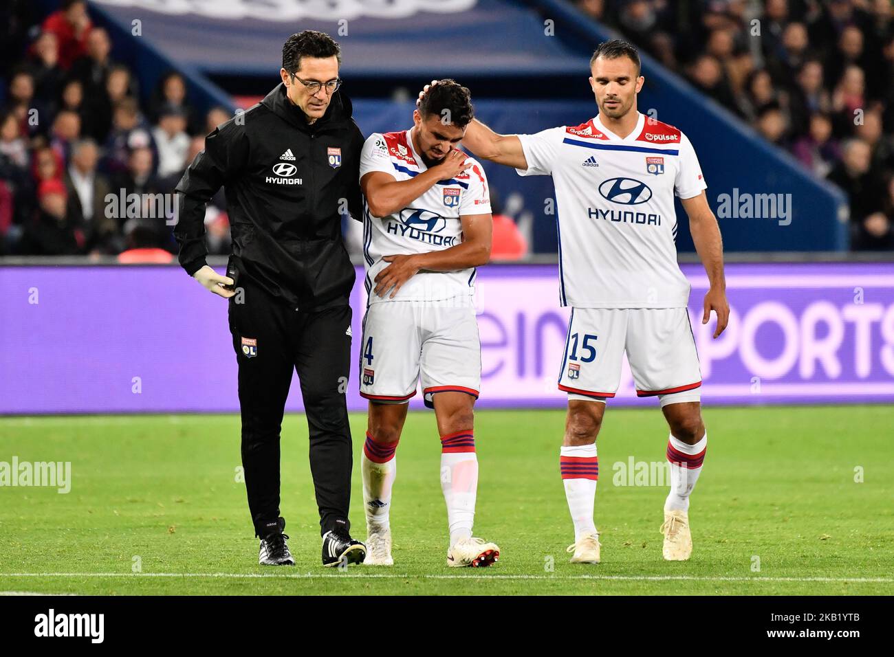 Da Silva Raphael during the french Ligue 1 match between Paris Saint-Germain (PSG) and Olympique Lyonnais (OL, Lyon) at Parc des Princes stadium on October 7, 2018 in Paris, France. (Photo by Julien Mattia/NurPhoto) Stock Photo