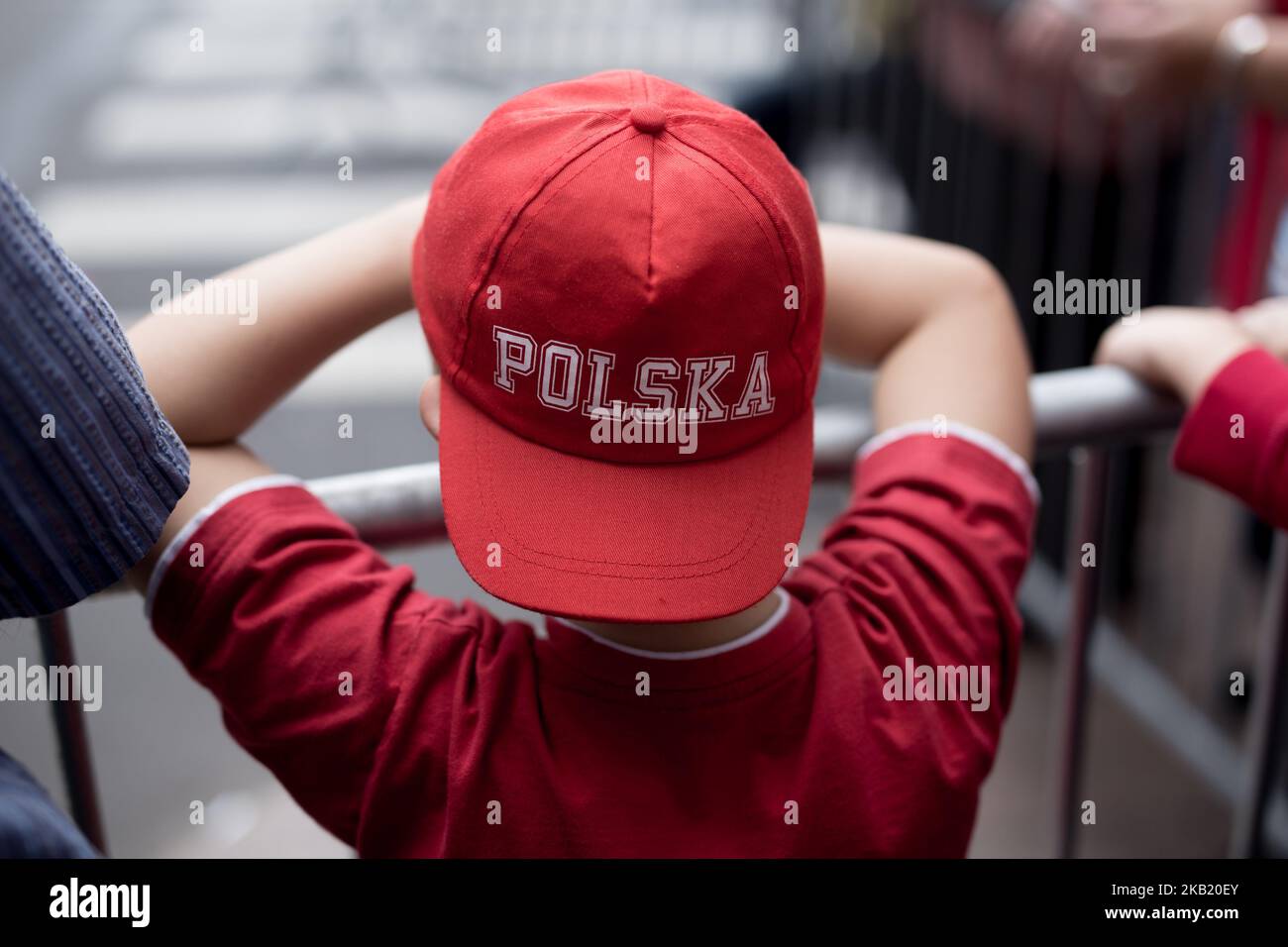 People take part in the 81th Annual Pulaski Day Parade October 7, 2018