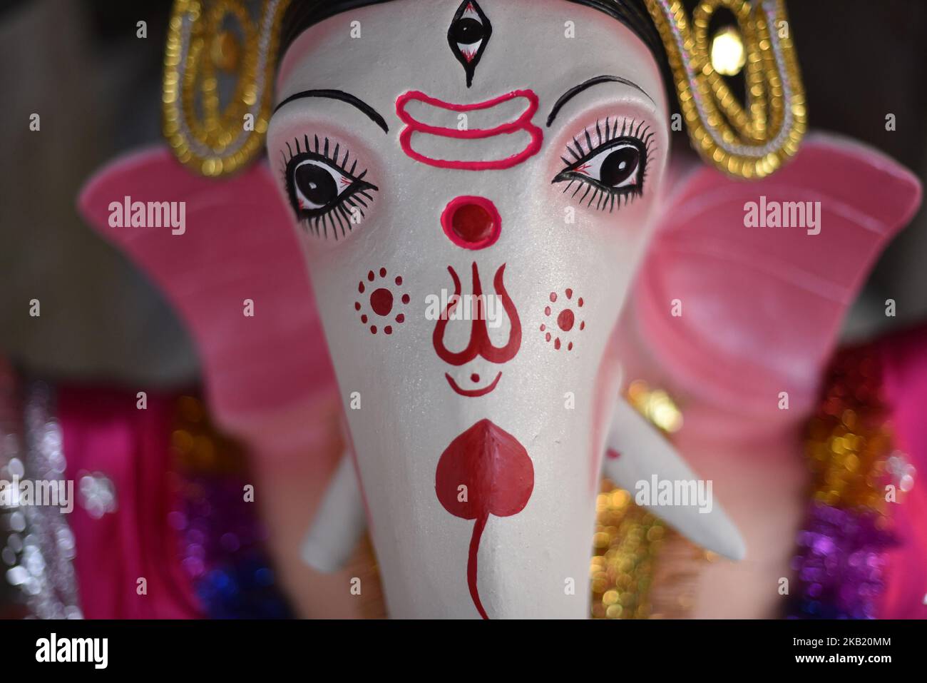 a-portrait-of-the-hindu-god-ganesh-which-is-being-transported-to