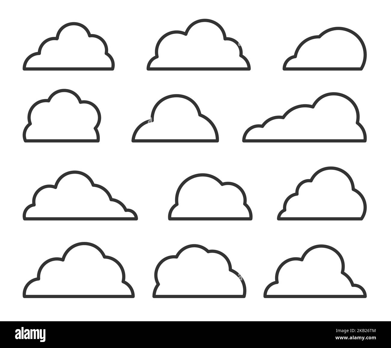 Weather Forecast Clipart Black And White