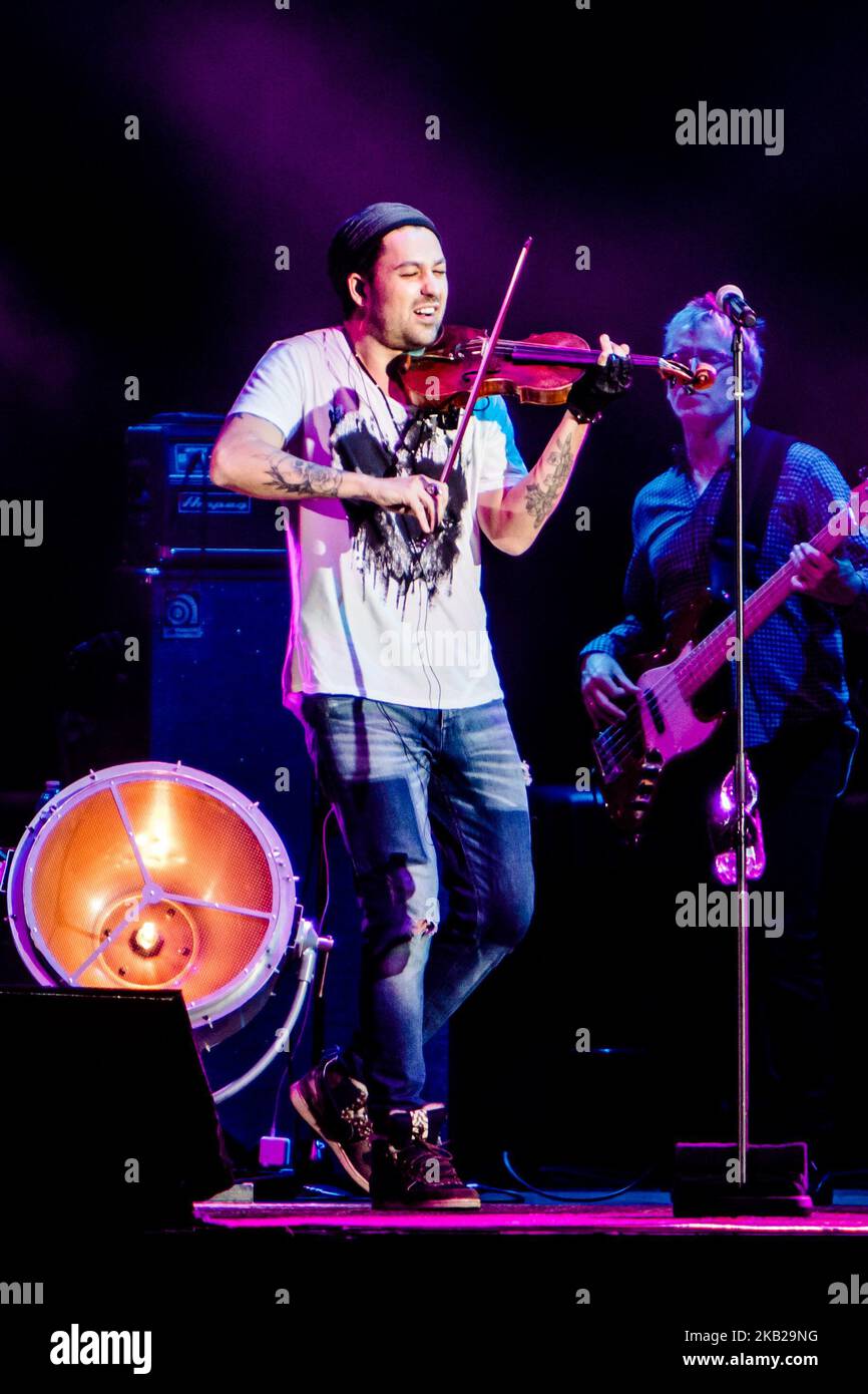 David Garrett performs live at Mediolanum Forum in Milano, Italy, on October 20 2018 (Photo by Mairo Cinquetti/NurPhoto) Stock Photo