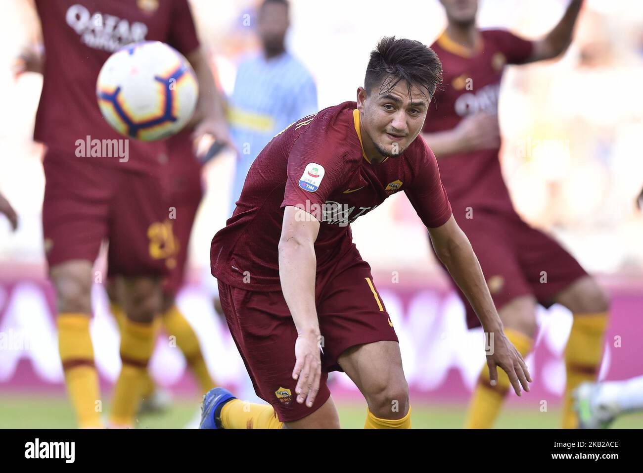 Cengiz Roma Cengiz Under of AS Roma during the Serie A match between Roma and SPAL ...