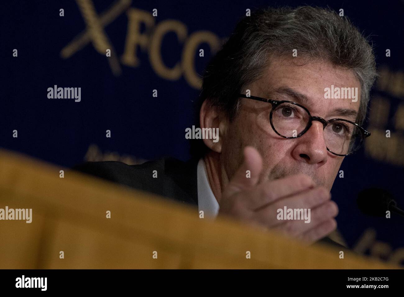 Andre Calantzopoulos, CEO, Philip Morris International Inc, speaks ...