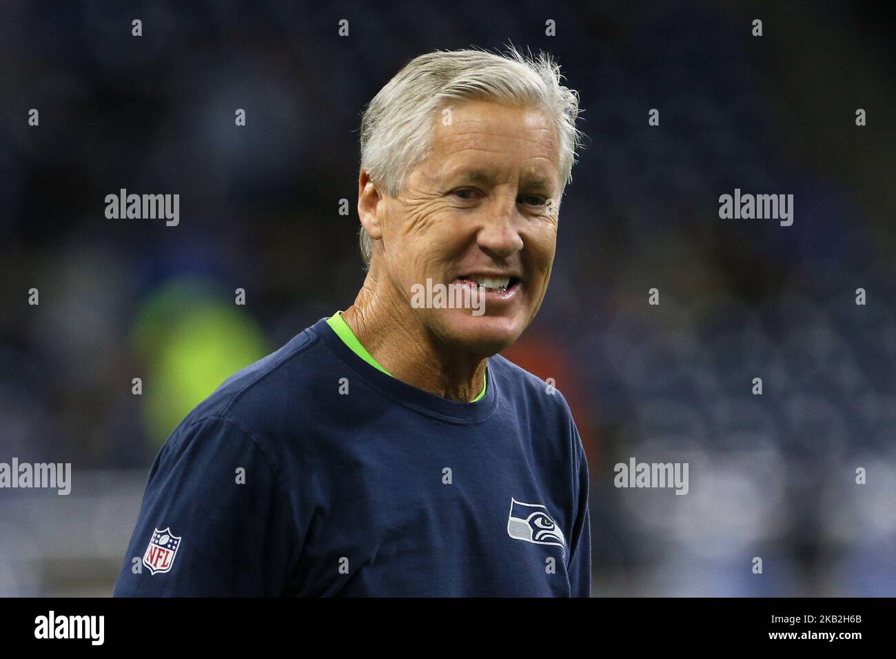 Seattle seahawks head coach pete carroll hires stock photography and