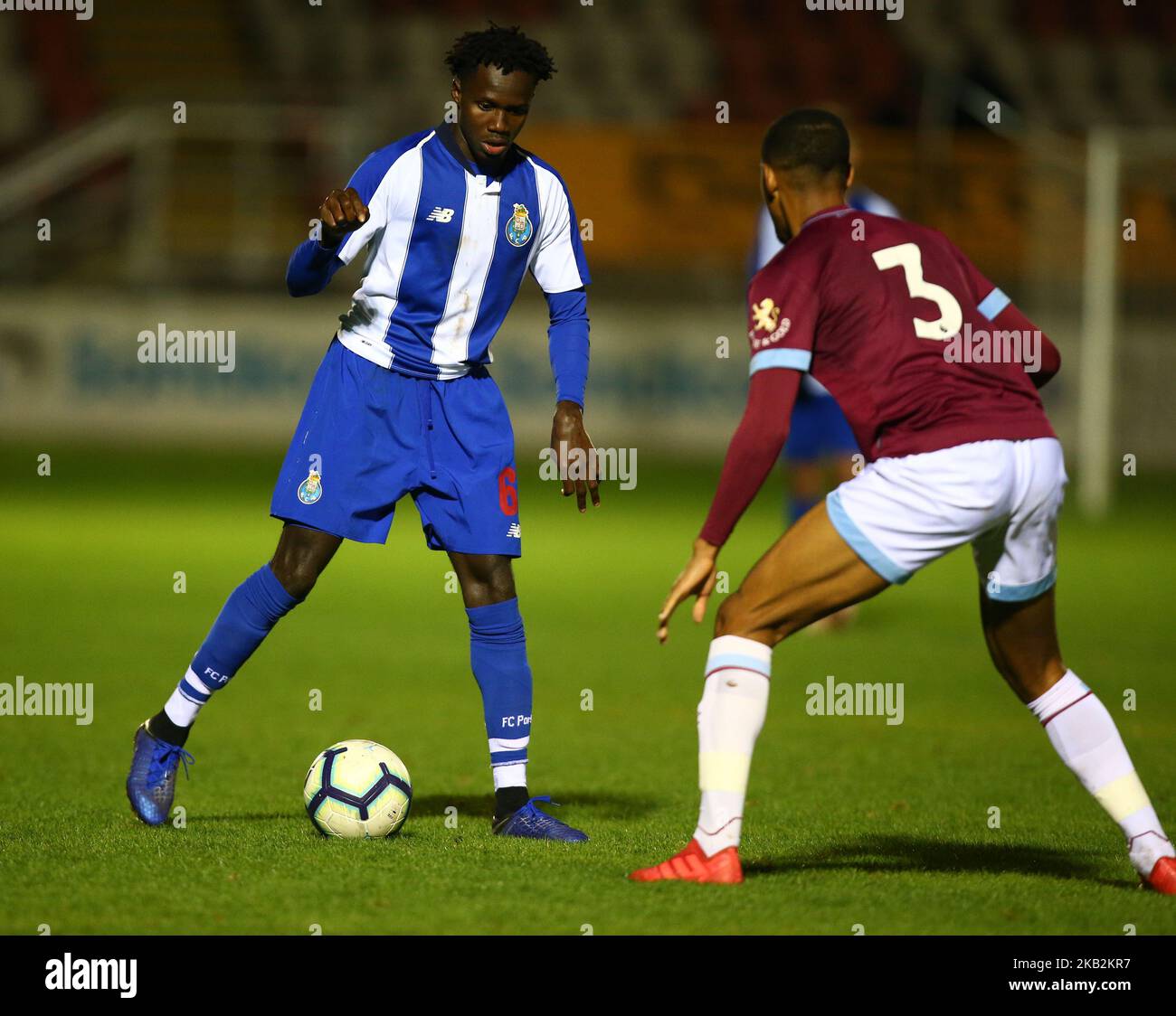 Madi Queta of Porto B during Premier League International Cup match