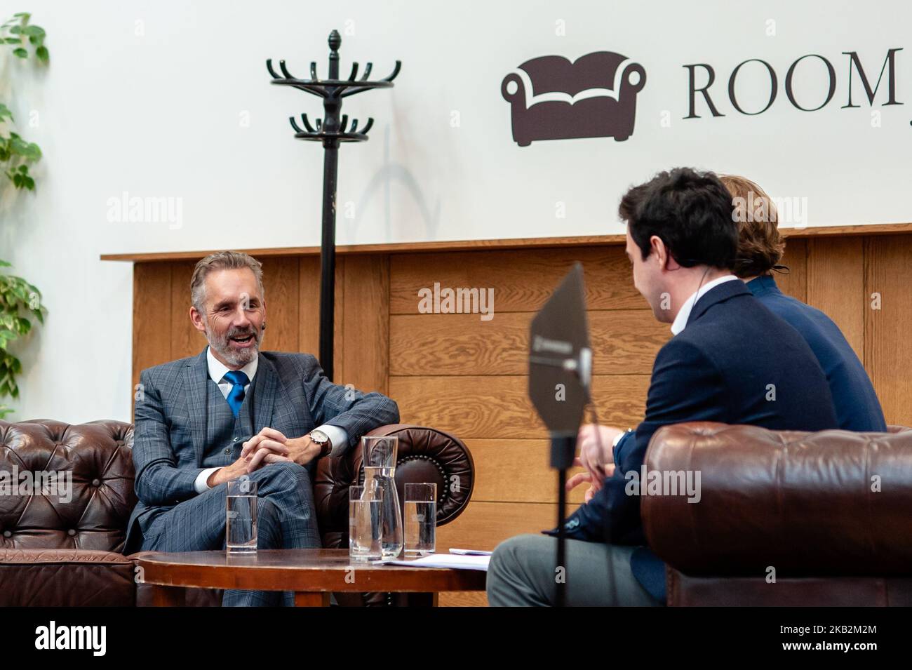 Interview with Jordan B. Peterson in Amsterdam, on October 31, 2018.. Dr.  Jordan B Peterson is a Professor of Psychology at the University of  Toronto, a clinical psychologist, a public speaker, and