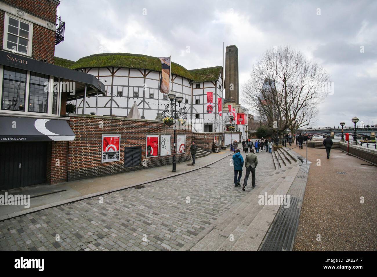 Shakespeare's Globe Theatre in London, England, UK. The original