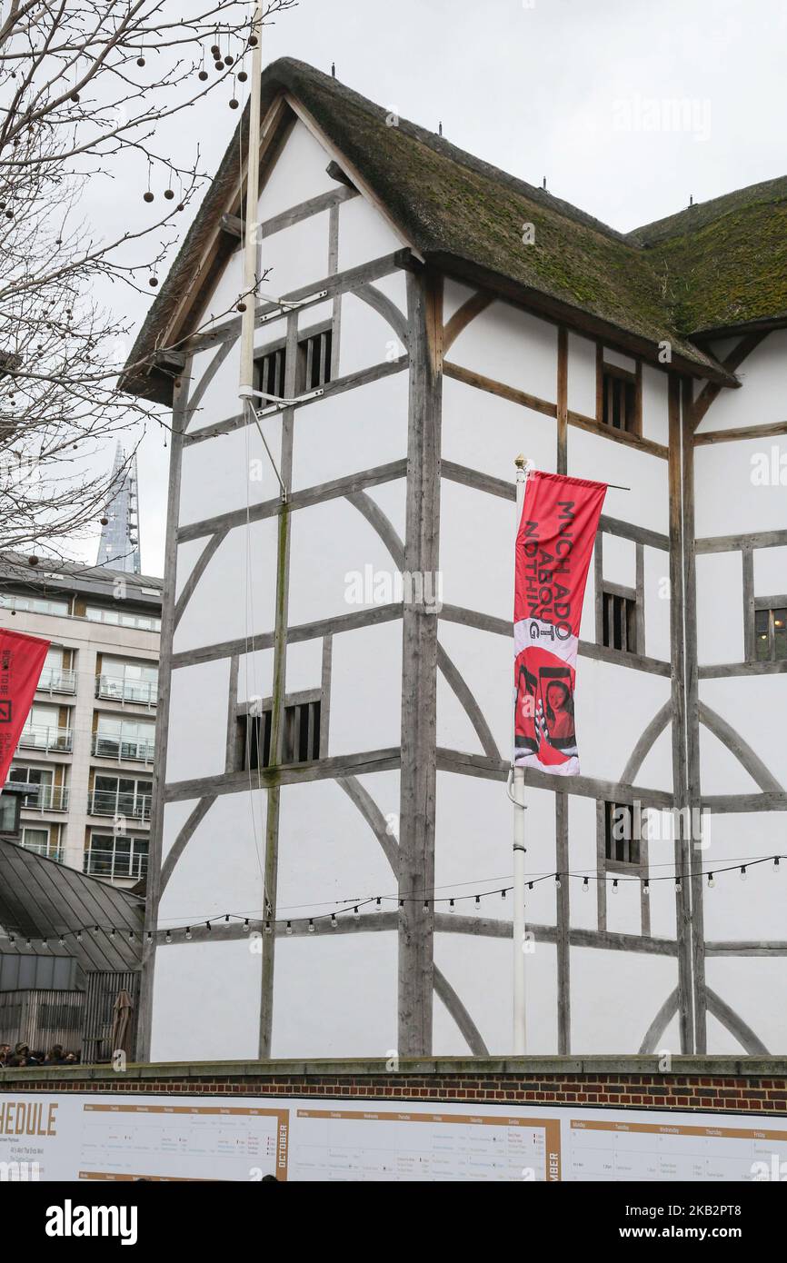 Shakespeare's Globe Theatre in London, England, UK. The original