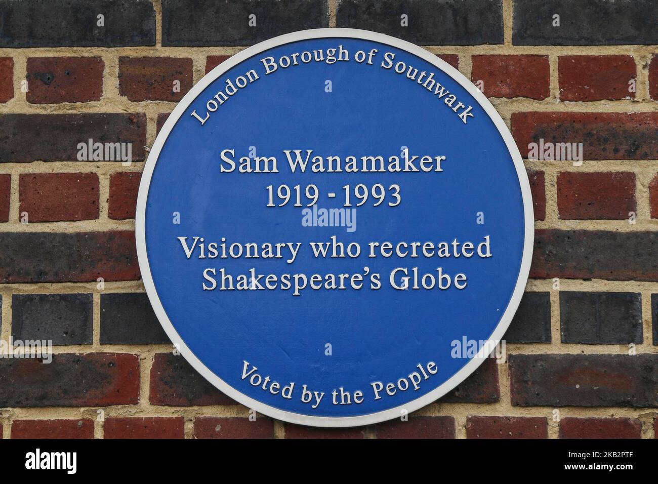Shakespeare's Globe Theatre in London, England, UK. The original ...