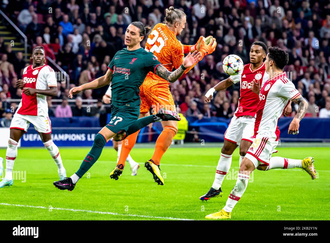 AMSTERDAM, Netherlands, 26-10-2022, football, Johan Cruijff ArenA