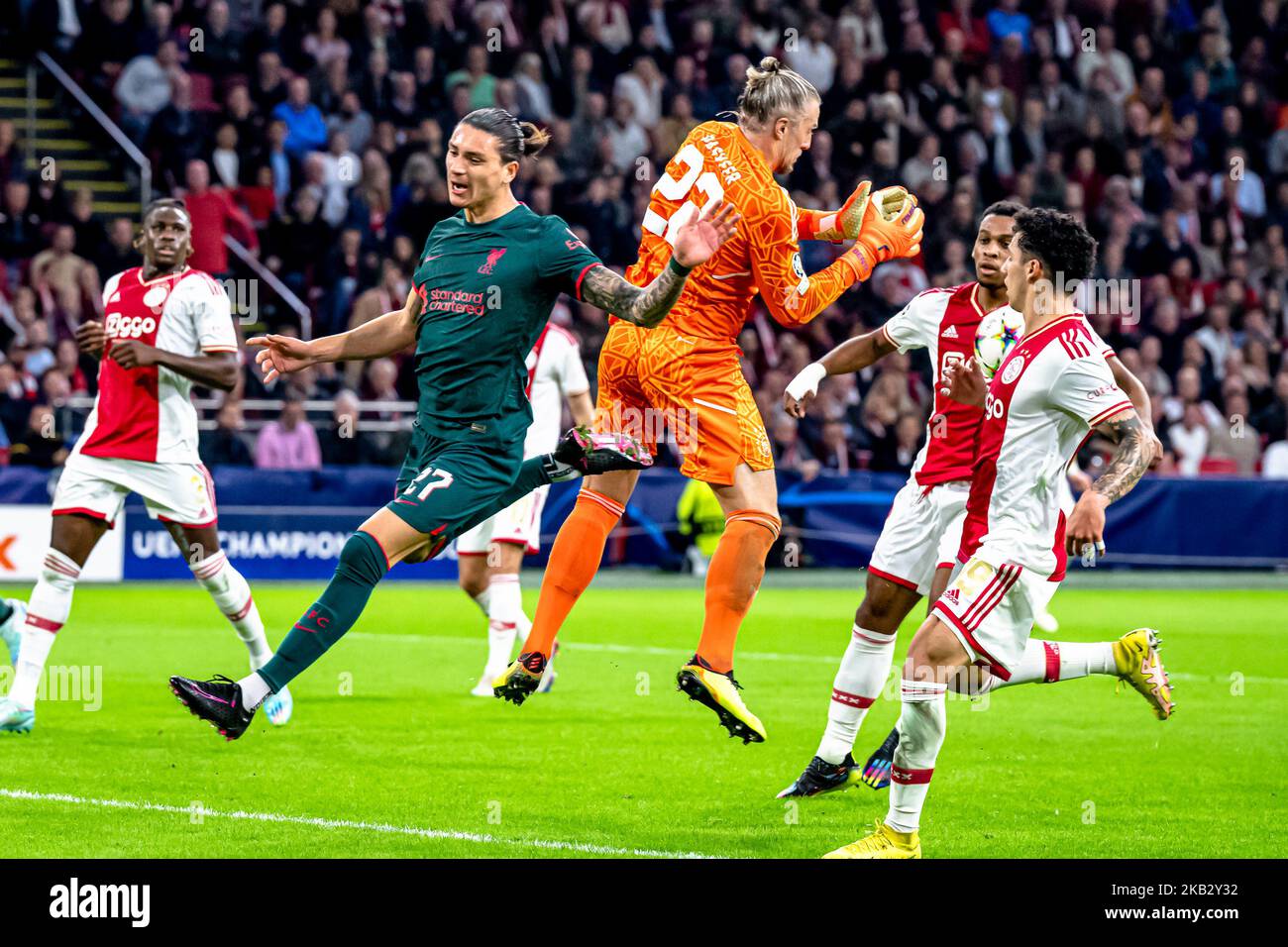 AMSTERDAM, Netherlands, 26-10-2022, football, Johan Cruijff ArenA