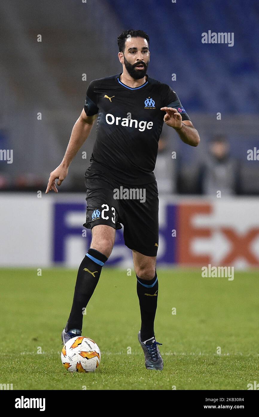 Adil Rami of Olimpique de Marseille during the UEFA Europa League Group ...