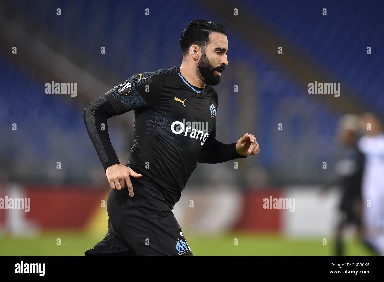 Adil Rami of Olimpique de Marseille during the UEFA Europa League Group ...