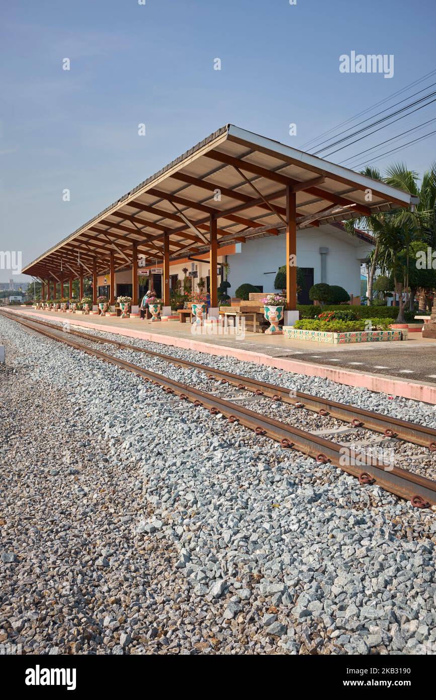 Pattaya Railway Station Pattaya Thailand Stock Photo Alamy