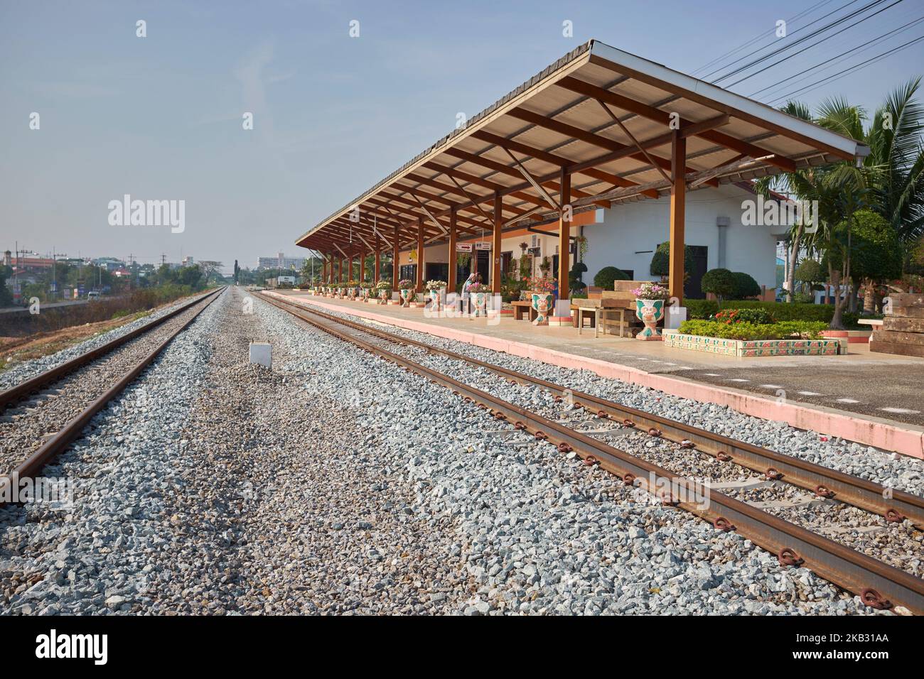 Pattaya Railway Station Pattaya Thailand Stock Photo Alamy