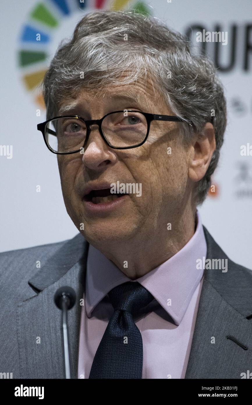 Bill Gates, coChairman of the Bill & Melinda Gates Foundation