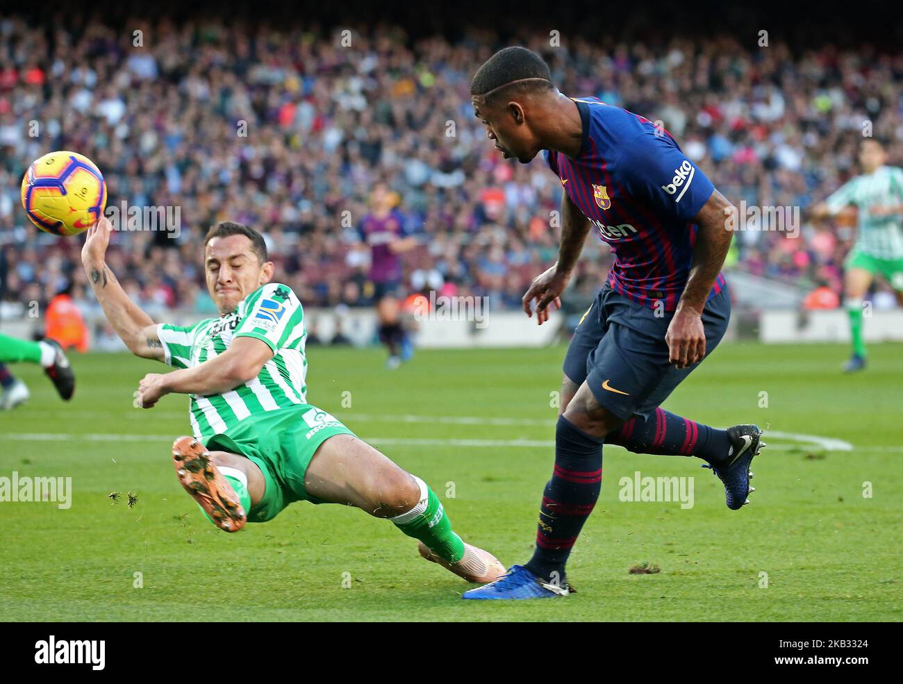 Malcom during the match between FC Barcelona and Real Betis Balompie ...