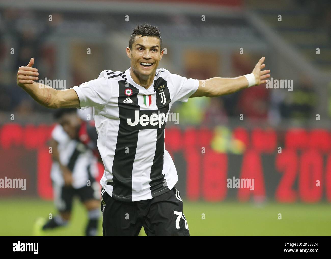 Juventus' Portuguese forward Cristiano Ronaldo celebrates after scoring ...