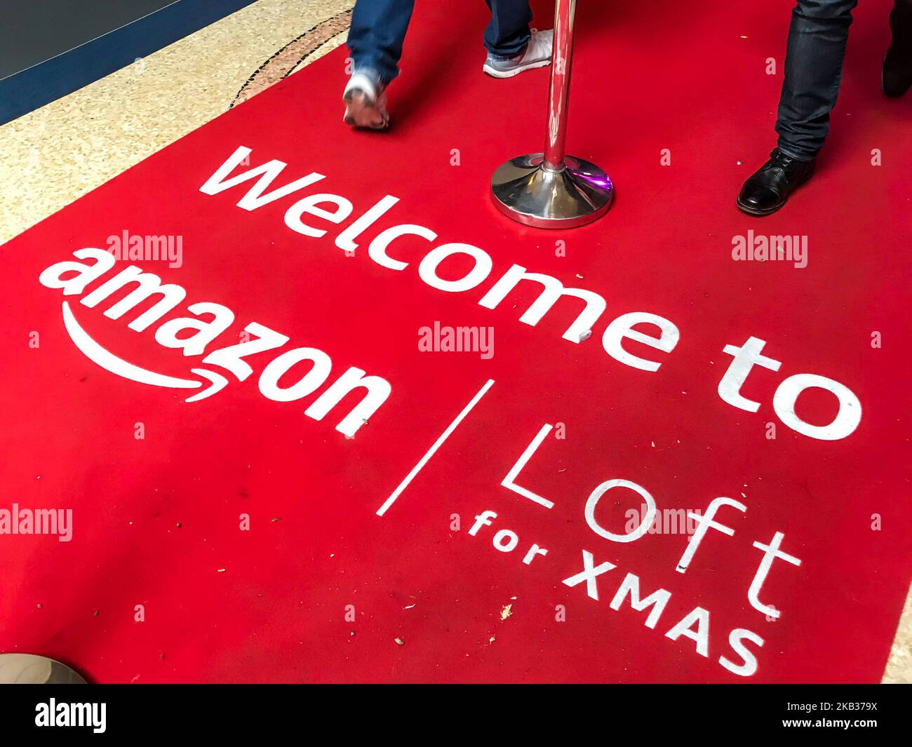 Loft for Xmas is the new pop-up store created by Amazon in Milano, Italy,  on November 16, 2018. The store will be open since November 16 to November  26, during the Black