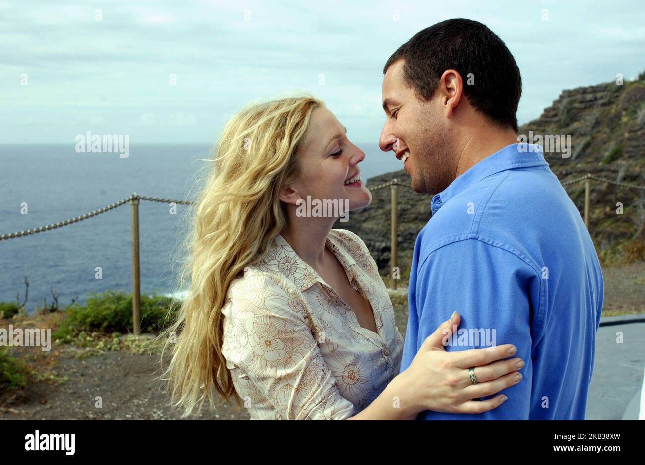 50 FIRST DATES, DREW BARRYMORE, ADAM SANDLER, 2004 Stock Photo