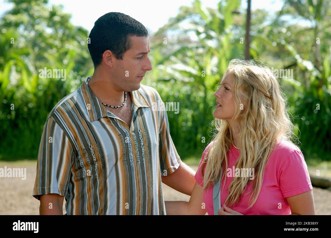 50 FIRST DATES, ADAM SANDLER, DREW BARRYMORE, 2004 Stock Photo - Alamy