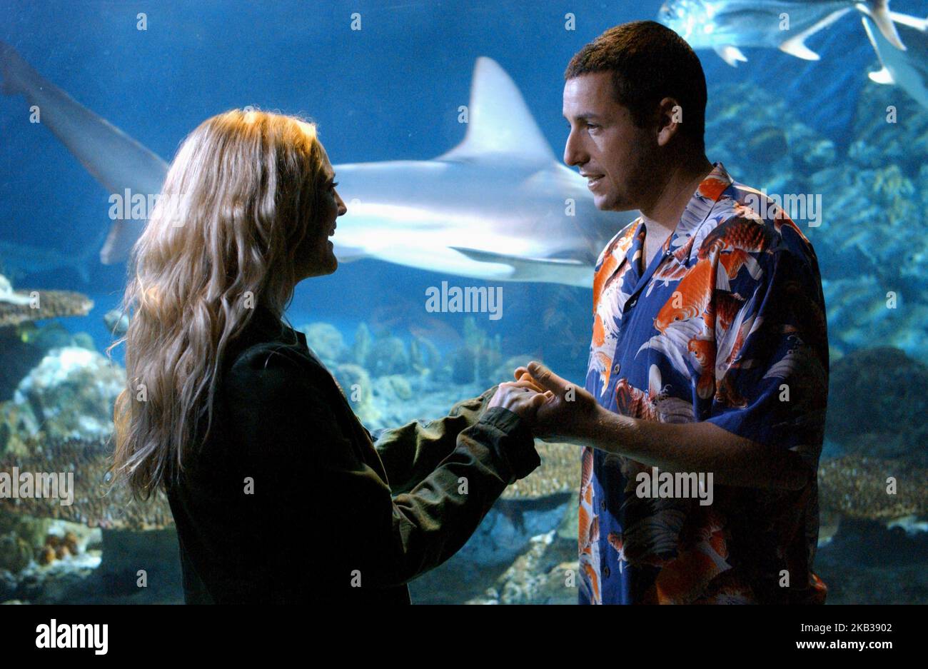 50 FIRST DATES, DREW BARRYMORE, ADAM SANDLER, 2004 Stock Photo