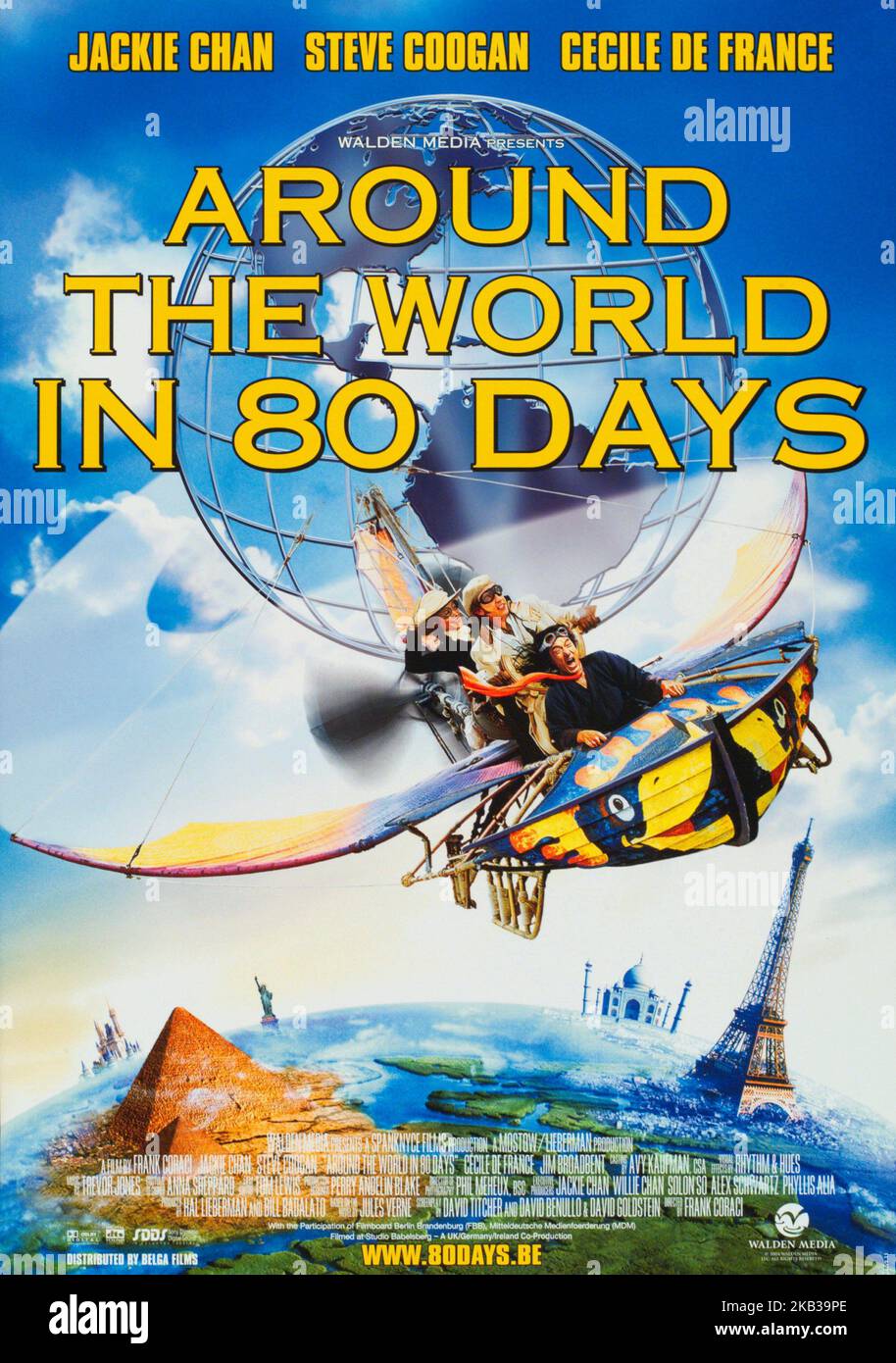 AROUND THE WORLD IN 80 DAYS, FILM POSTER, 2004 Stock Photo