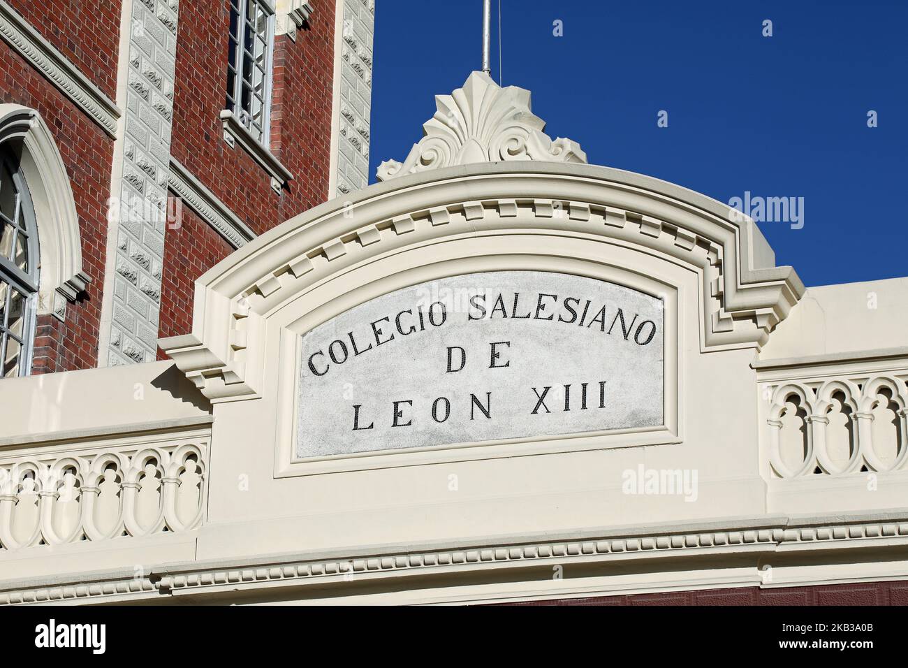 Colegio Salesiano de Leon XIII in Bogota Stock Photo
