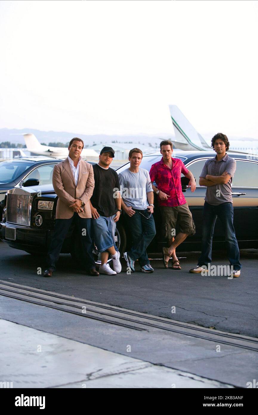 ENTOURAGE, JEREMY PIVEN, JERRY FERRARA, KEVIN CONNOLLY, KEVIN DILLON, ADRIAN GRENIER, 2004 Stock Photo