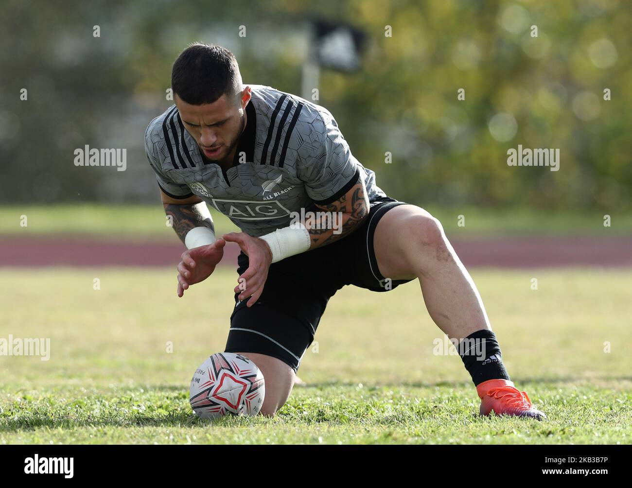 Rome rugby northern tour all blacks new zealand training train hi-res ...